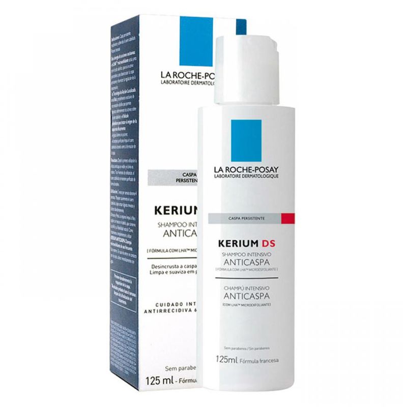 Kerium Ds La Roche-Posay - Shampoo Anticaspa de Ação Intensiva 125ml