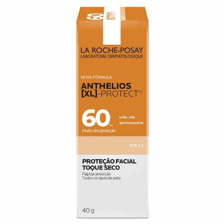 Protetor Solar Facial com Cor La Roche Posay – XL Protect FPS 60 2.0